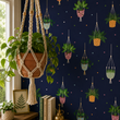 Load image into Gallery viewer, Alnwick Road Boho Eclectic Potted Plants Wallpaper
