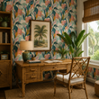 Load image into Gallery viewer, Avalon Pastel Tropical Leaves Peel and Stick and Traditional Wallpaper
