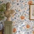 Load image into Gallery viewer, Liza Mae Watercolor Botanical Floral  Peel and Stick and Traditional Wallpaper
