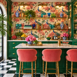 Load image into Gallery viewer, Carbrook Mews Peacock Chinoiserie  Peel and Stick and Traditional Wallpaper
