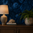 Load image into Gallery viewer, Calypso Dark Moody Tropical Peel and Stick and Traditional Wallpaper
