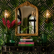 Load image into Gallery viewer, South Beach Geometric Tropical Peel and Stick and Traditional Wallpaper
