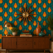 Load image into Gallery viewer, Goswell Road Retro Floral Peel and Stick and Traditional Wallpaper
