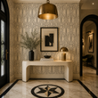 Load image into Gallery viewer, Templar Drive Art Nouveau Peel and Stick and Traditional Wallpaper
