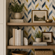 Load image into Gallery viewer, Duval Avenue Mid-Century Modern Peel and Stick and Traditional Wallpaper
