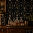 Load image into Gallery viewer, Chancery Lane Victorian Botanical Floral Peel and Stick and Traditional Wallpaper

