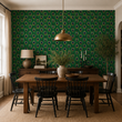 Load image into Gallery viewer, Arla Victorian Peacock Pattern Peel and Stick and Traditional Wallpaper
