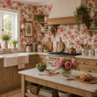 Load image into Gallery viewer, Aaliyah Avenue Pink Roses Peel and Stick and Traditional Wallpaper
