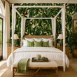 Load image into Gallery viewer, Villiers Mews Tropical Palms Peel and Stick and Traditional Wallpaper
