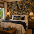 Load image into Gallery viewer, Tintagel Gardens Tropical Floral Peel and Stick and Traditional Wallpaper
