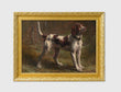 Load image into Gallery viewer, A Limier Briquet Hound, by Rosa Bonheur, circa 1856
