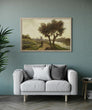 Load image into Gallery viewer, Landscape with Two Trees, by Paul Joseph Constantin Gabriel, circa 1860-1867
