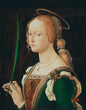 Load image into Gallery viewer, Saint Justina of Padua, by Bartolomeo Montagna, circa 1490
