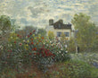 Load image into Gallery viewer, The Garden of Monet at Argenteuil, by Claude Monet, circa 1873
