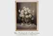 Load image into Gallery viewer, Moody Vintage White Roses Floral Still Life

