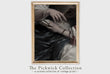 Load image into Gallery viewer, Gothic Moody Vintage Art Print of Woman&#39;s Wrists

