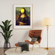 Load image into Gallery viewer, Mona Lisa Altered Art Maximalist Wall Art Print
