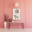 Load image into Gallery viewer, Dalmatian Dog with Watercolor Balloons Wall Art Print
