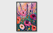 Load image into Gallery viewer, Paint on Canvas Wildflowers Wall Art Print
