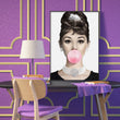 Load image into Gallery viewer, Breakfast at Tiffany&#39;s Altered Art Wall Art Print

