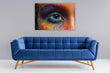 Load image into Gallery viewer, Color Powder Contemporary Eye Wall Art Print
