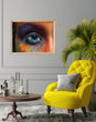 Load image into Gallery viewer, Color Powder Contemporary Eye Wall Art Print
