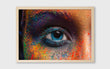 Load image into Gallery viewer, Color Powder Contemporary Eye Wall Art Print
