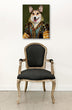 Load image into Gallery viewer, Altered-Art Royal Dog Wall Art Print
