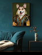 Load image into Gallery viewer, Altered-Art Royal Dog Wall Art Print
