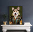 Load image into Gallery viewer, Altered-Art Royal Dog Wall Art Print

