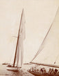 Load image into Gallery viewer, America&#39;s Cup Yacht Race, J. Pierpont Morgan, circa 1901
