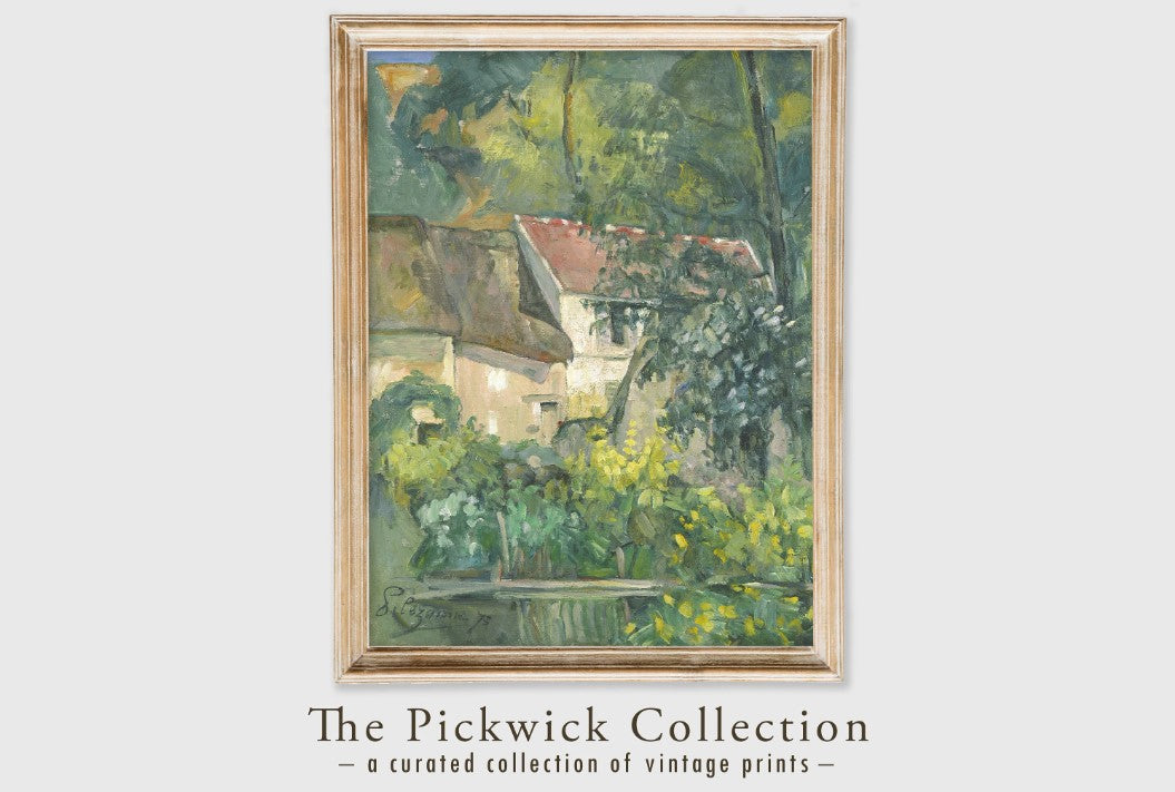 House of Père Lacroix, by Paul Cézanne, circa 1873