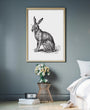 Load image into Gallery viewer, Rabbit Vintage Engraved Illustration Print
