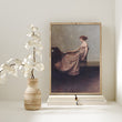 Load image into Gallery viewer, The Letter, by Thomas Wilmer Dewing, circa 1895
