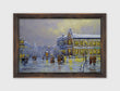 Load image into Gallery viewer, Vintage Old City Oil Painting Print, circa 1800&#39;s
