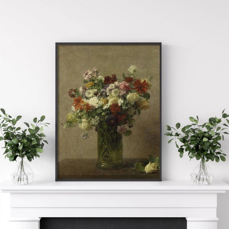 Flowers from Normandy, by Henri Fantin-Latour, circa 1887.