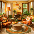 Load image into Gallery viewer, Gertty Lane Vintage Geometric Peel and Stick and Traditional Wallpaper
