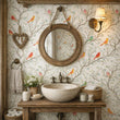 Load image into Gallery viewer, Thornwood Crescent Bold Bird Peel and Stick and Traditional Wallpaper
