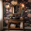 Load image into Gallery viewer, Ursula Way Chinoiserie Peacock Peel and Stick and Traditional Wallpaper
