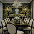 Load image into Gallery viewer, Chiswell Court Moody Botanical Art Nouveau Wallpaper Peel and Stick and Traditional Wallpaper
