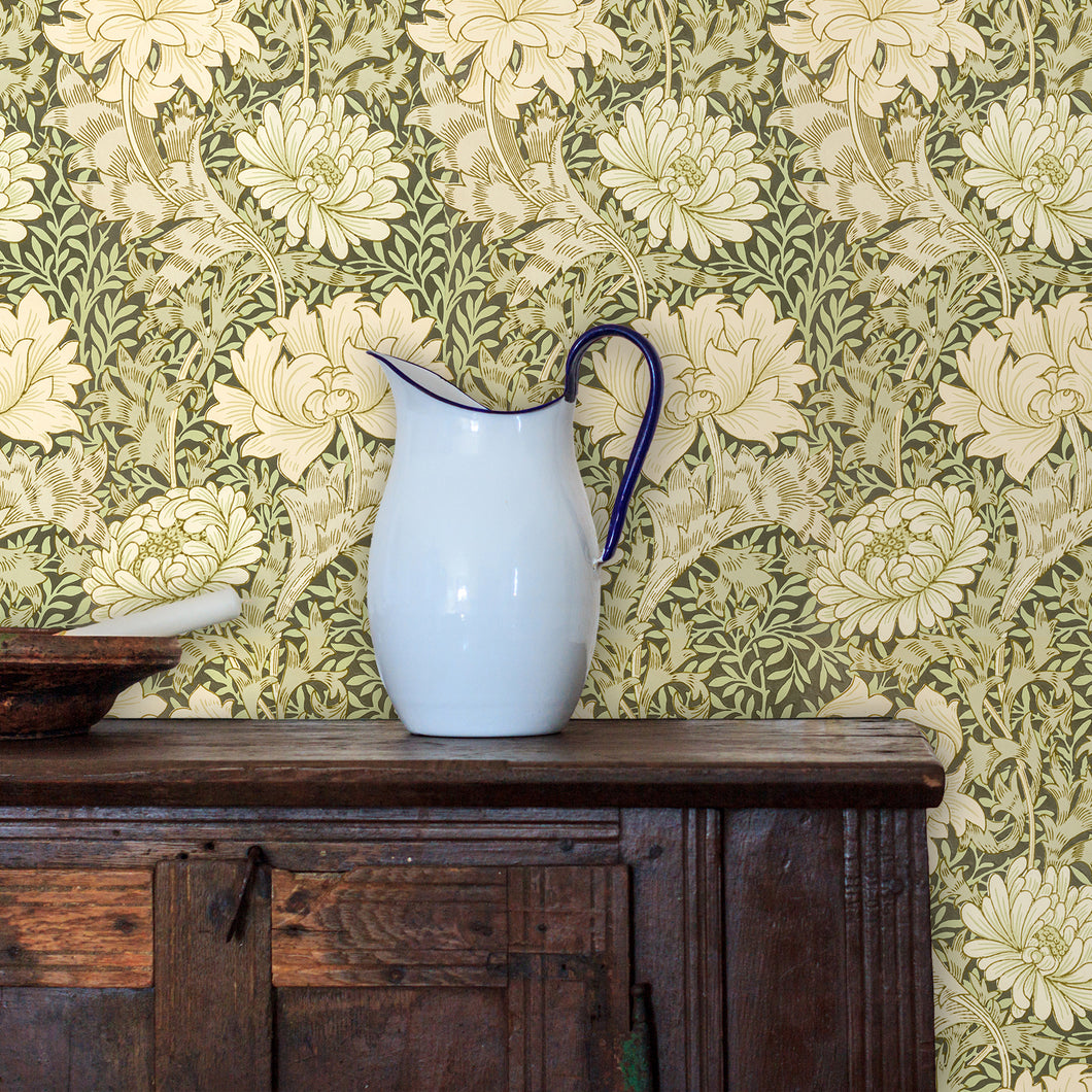 Cordiner Lane Art Nouveau Floral Wallpaper