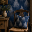 Load image into Gallery viewer, Aspen Snowy Winter Night Woodland Tree Peel and Stick and Traditional Wallpaper
