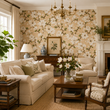 Load image into Gallery viewer, Saughs Lane Victorian Floral Peel and Stick and Traditional Wallpaper
