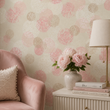 Load image into Gallery viewer, Chelsea Girl Room Pink and Brown Polka-Dot Peel and Stick and Traditional Wallpaper
