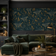 Load image into Gallery viewer, Allister Moody Moth Night Garden Botanical Peel and Stick and Traditional Wallpaper
