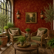 Load image into Gallery viewer, Alnwick Road Victorian Chinoiserie Peel and Stick and Traditional Wallpaper
