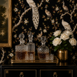 Load image into Gallery viewer, Alexandra Gardens Moody Chinoiserie Peel and Stick and Traditional Wallpaper
