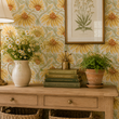 Load image into Gallery viewer, Albuhera Mews Cottage Floral Peel and Stick and Traditional Wallpaper
