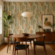 Load image into Gallery viewer, Wesley Vintage Mid Century Modern Peel and Stick and Traditional Wallpaper
