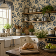 Load image into Gallery viewer, Weston Rise English Cottage Floral Peel and Stick and Traditional Wallpaper
